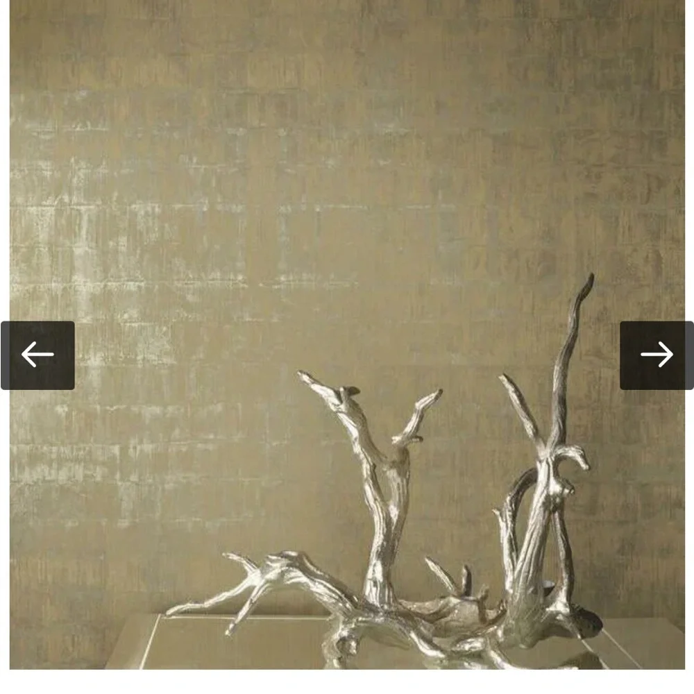 Ronald Redding Classics 24 karat gold Liquid Metal Gold Wallpaper KT2131